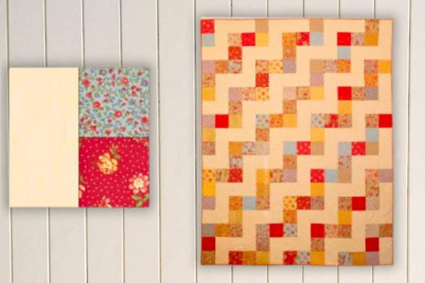 Quick and Easy Layer Cake Jolly Bar Quilt