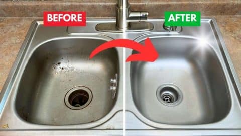 The Secret to Cleaning Stainless Steel Sinks Like a Pro | DIY Joy Projects and Crafts Ideas