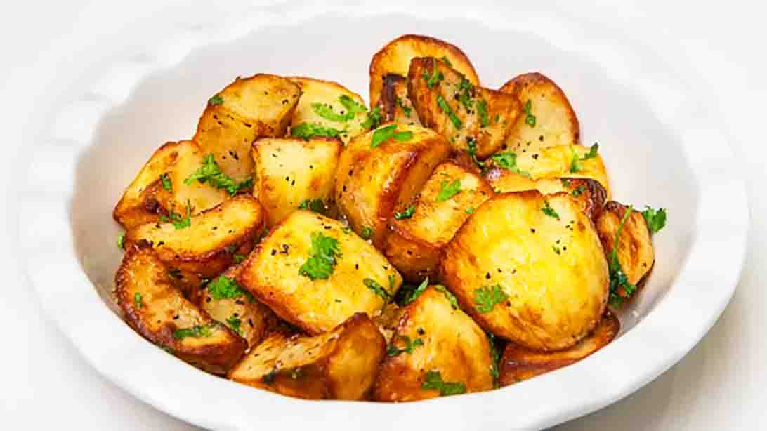 Air Fryer Roast Potatoes Recipe | DIY Joy Projects and Crafts Ideas