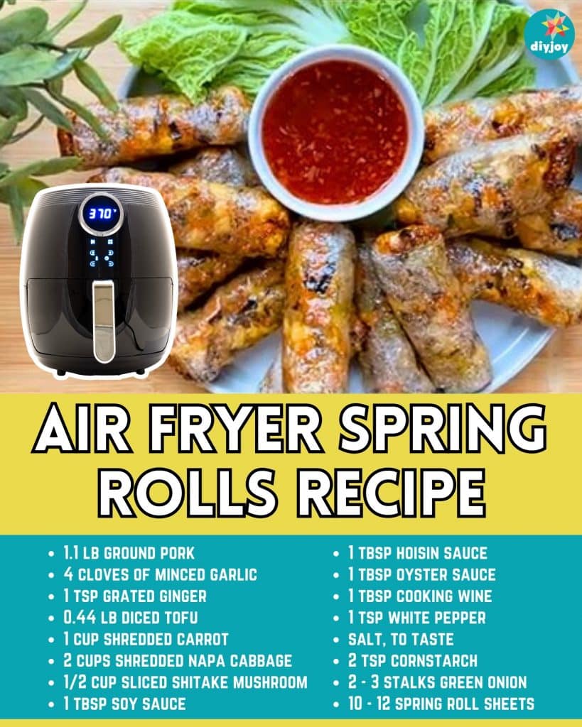 Air Fryer Spring Rolls Recipe