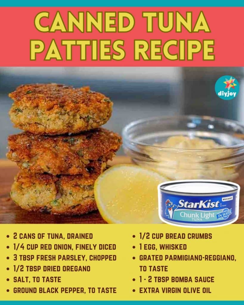 Canned Tuna Patties Recipe