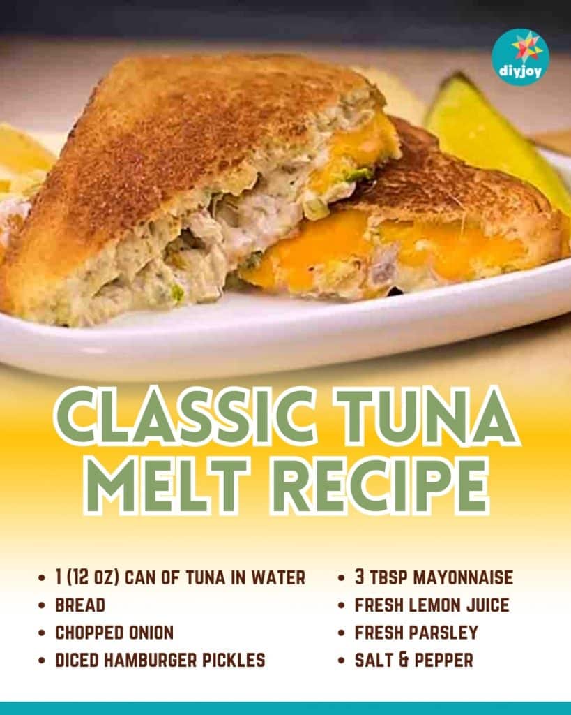 Classic Tuna Melt Recipe