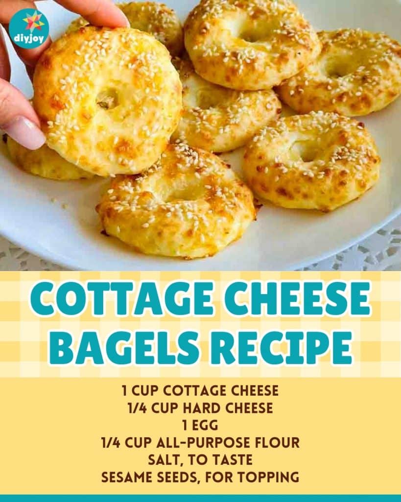 Cottage Cheese Bagels Recipe