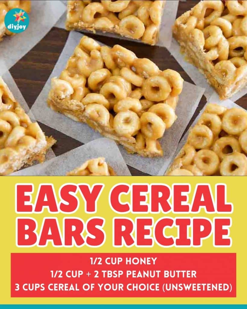 Easy Cereal Bars Recipe