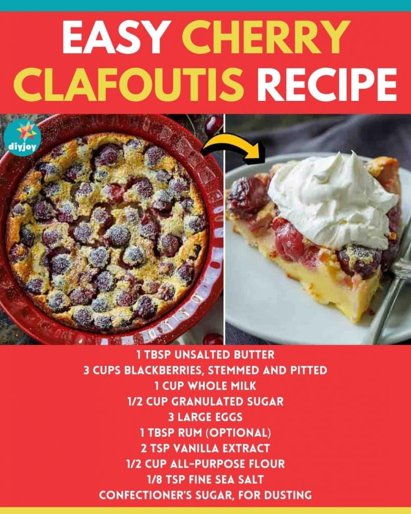 Easy Cherry Clafoutis Recipe