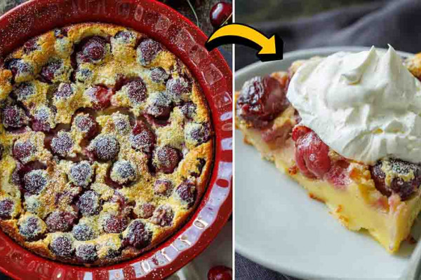Easy Cherry Clafoutis Recipe