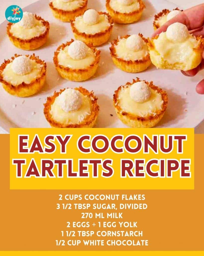 Easy Coconut Tartlets Recipe