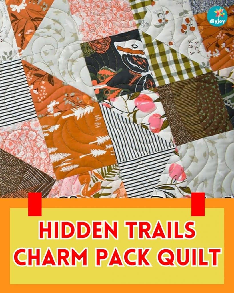 Hidden Trails Charm Pack Quilt Pattern