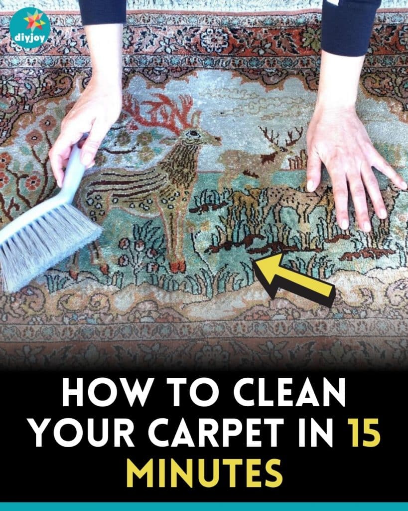 How To Clean Your Carpet in 15 Minutes