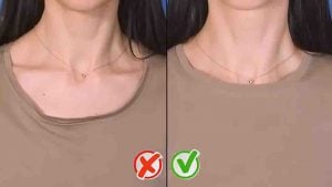 How To Downsize A Stretched T-Shirt Neckline Without Sewing