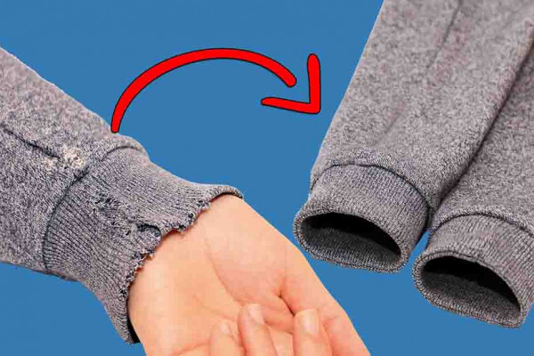 How to Fix Worn Cuffs and Sleeves in 5 Minutes