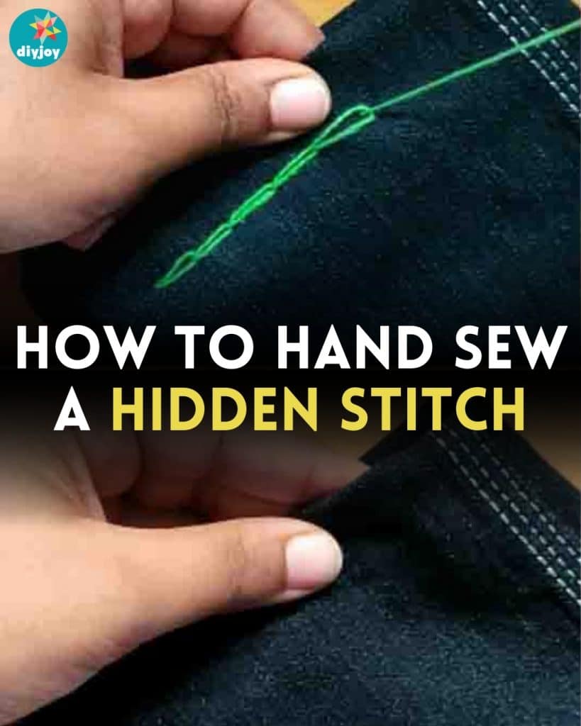 How to Hand Sew a Hidden Stitch