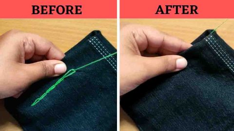 How to Hand Sew a Hidden Stitch | DIY Joy Projects and Crafts Ideas