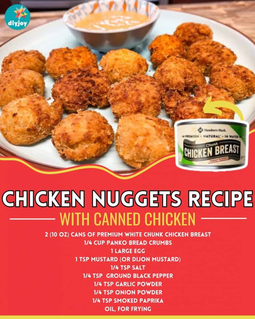 Make Chicken Nuggets With Canned Chicken