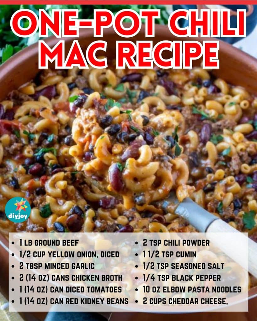 One Pot Chili Mac Recipe