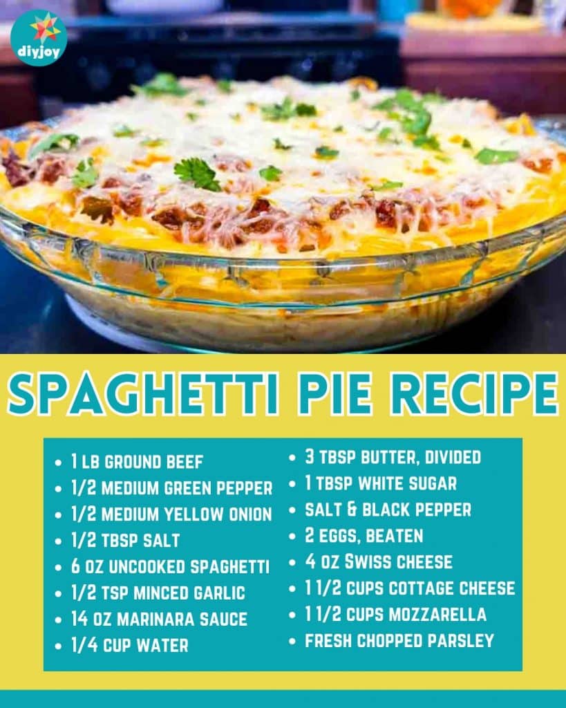 Spaghetti Pie Recipe