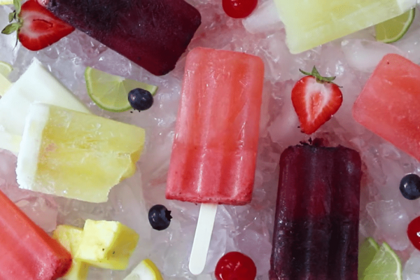10-Minute Homemade Boozy Popsicles Recipe