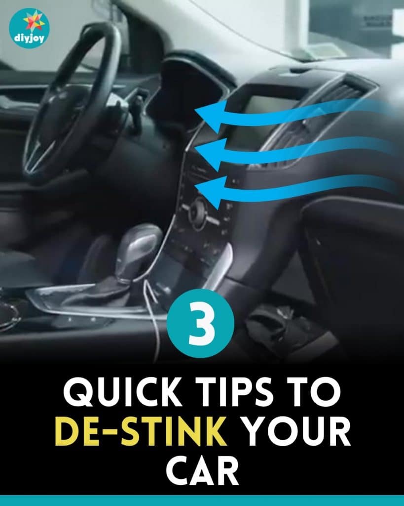 3 Quick Tips To De-Stink Your Car