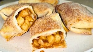 Air Fryer Apple Cinnamon Tortilla