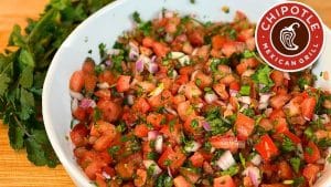 Chipotle Mild Tomato Salsa Copycat Recipe