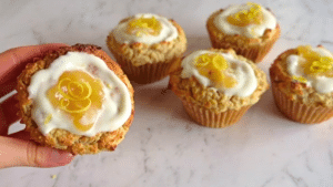 Easy 5-Ingredient Lemon Muffin Recipe