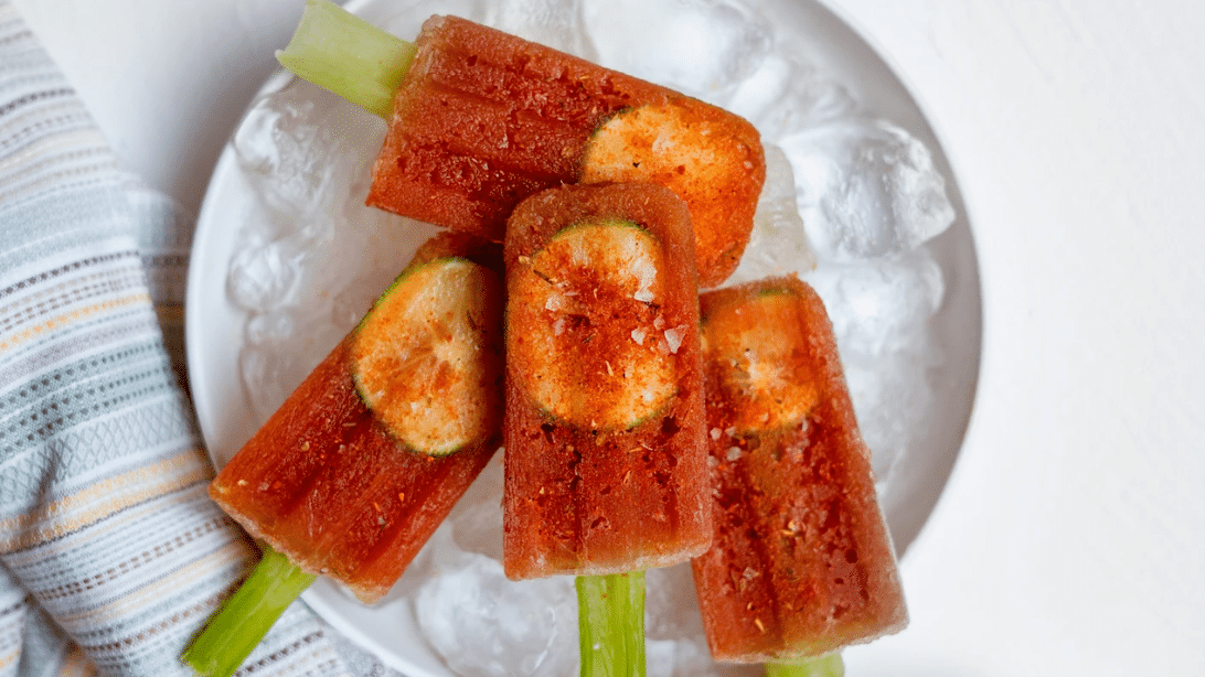 Easy Bloody Mary Popsicles Recipe | DIY Joy Projects and Crafts Ideas