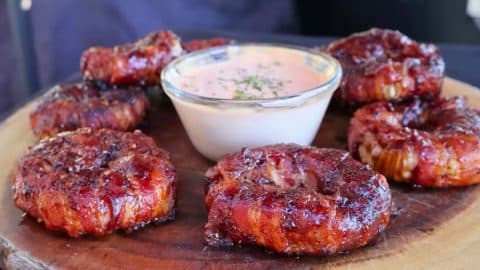 Easy Burger Onion Rings With Cheese | DIY Joy Projects and Crafts Ideas