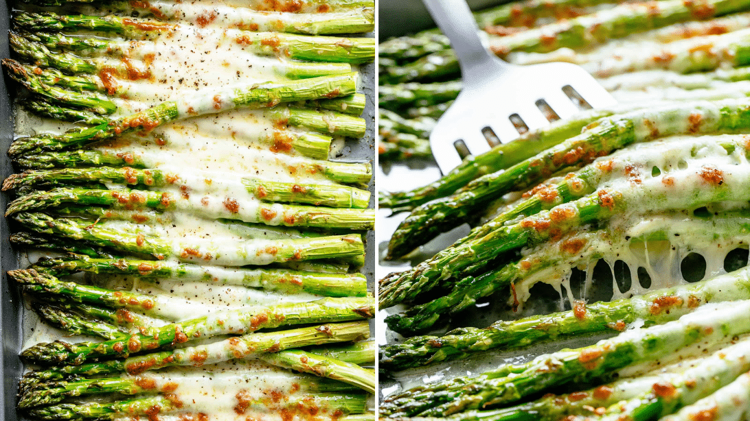 Easy & Cheesy Baked Asparagus Recipe | DIY Joy Projects and Crafts Ideas