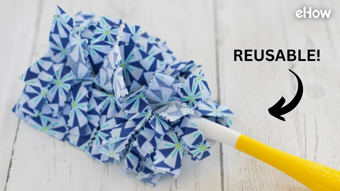 Easy DIY Reusable Swiffer Duster Cloth Tutorial | DIY Joy Projects and Crafts Ideas