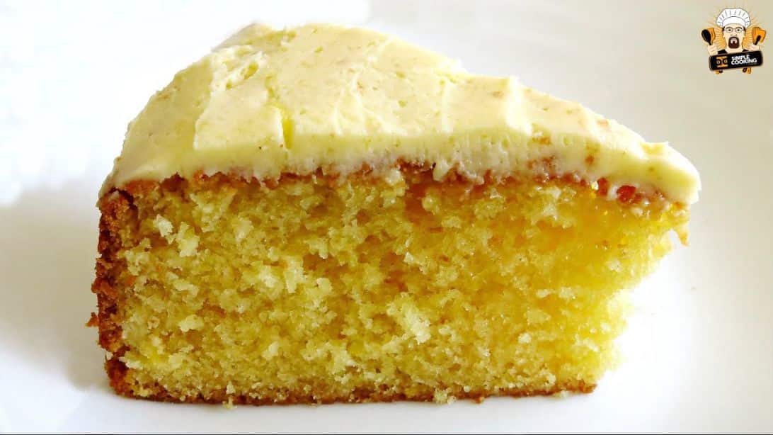 Easy Lemon Cake With Lemon Frosting | DIY Joy Projects and Crafts Ideas