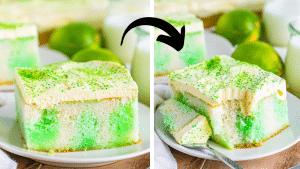 Easy Lime Jell-O Poke Cake Recipe