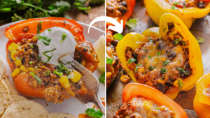 Easy Mexican Stuffed Peppers Recipe