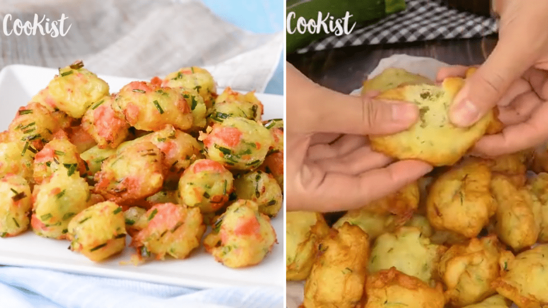 Easy and Crispy Vegetable Fritters Recipe | DIY Joy Projects and Crafts Ideas