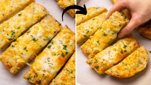 Easy-to-Make Cheesy Garlic Bread