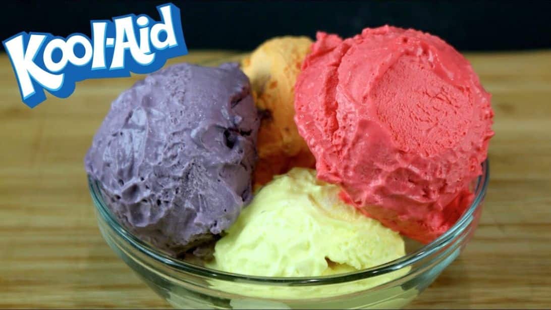 Homemade Kool Aid Ice Cream | DIY Joy Projects and Crafts Ideas