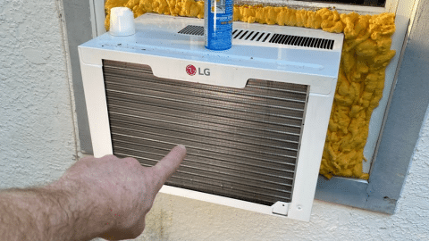 How to Clean a Window AC the Lazy Way | DIY Joy Projects and Crafts Ideas