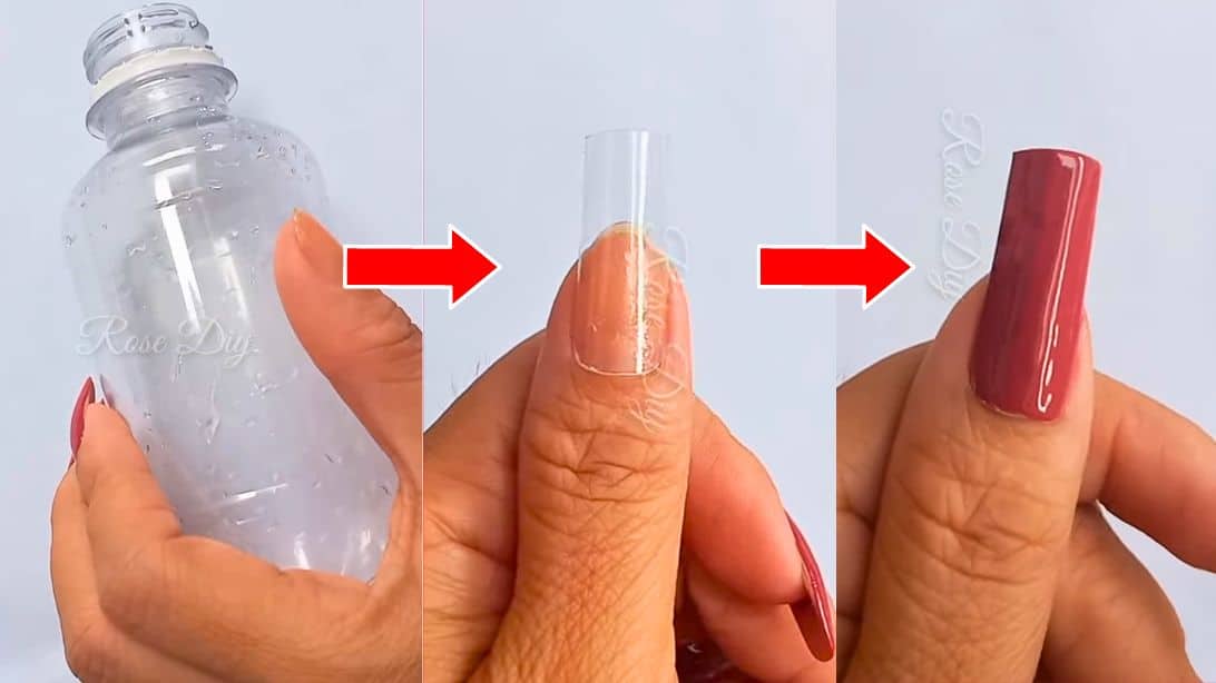 How to Make Fake Nails Using Plastic | DIY Joy Projects and Crafts Ideas