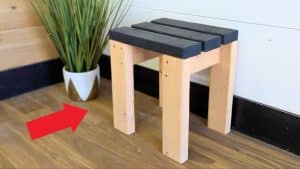 How to Make a $7 Stool Using Only One 2×4