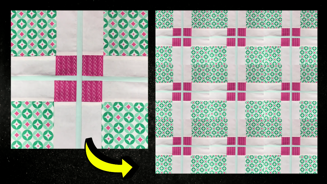 How to Make a Nine-Patch Block with Sashing | DIY Joy Projects and Crafts Ideas