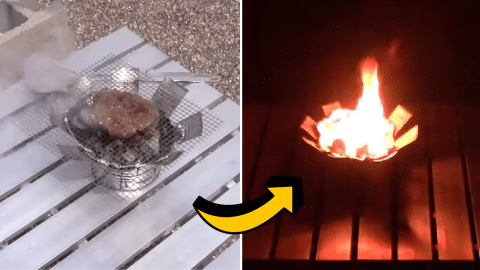 How to Make a Tabletop Charcoal Grill | DIY Joy Projects and Crafts Ideas