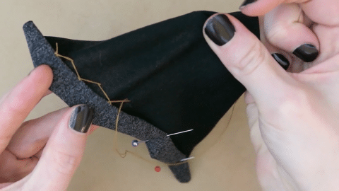 How to Make an Invisible Hem on a Stretchy Fabric | DIY Joy Projects and Crafts Ideas