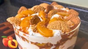 Peach Cobbler Pudding Recipe