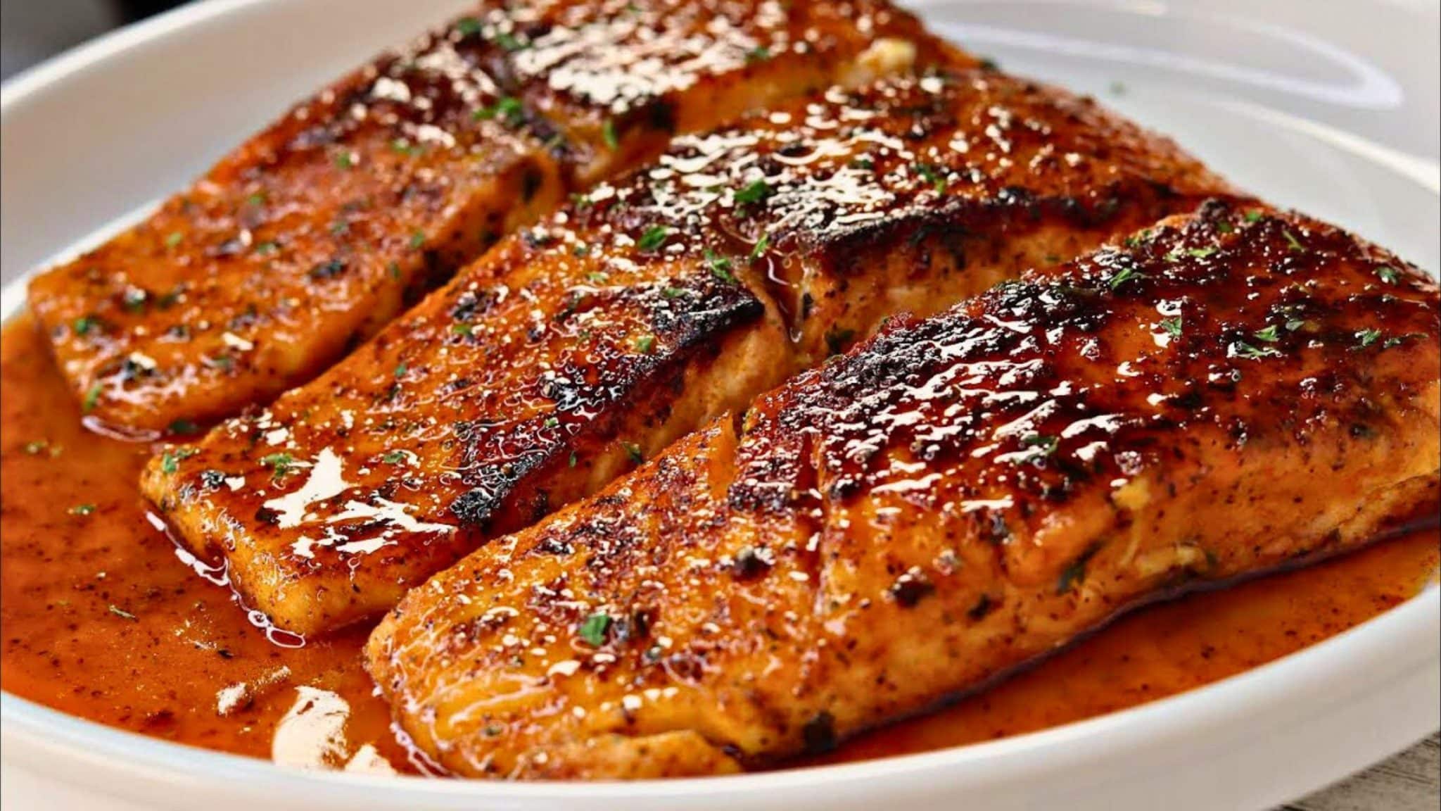 Perfect Honey Butter Old Bay Salmon - DIY Joy