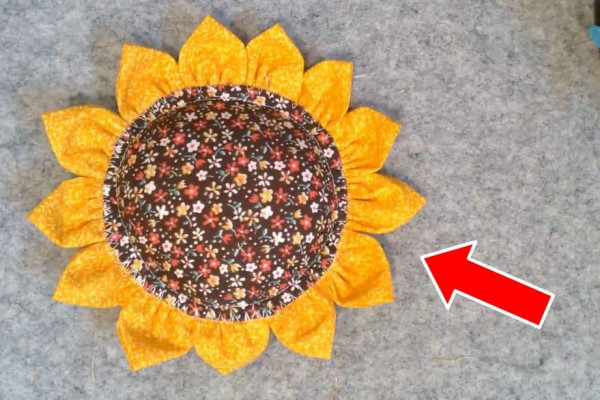 Sunflower Pin Cushion Tutorial