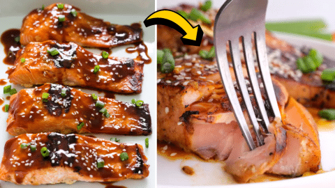 Super Easy Honey Sriracha Salmon Recipe | DIY Joy Projects and Crafts Ideas