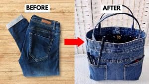 Turn an Old Pair of Jeans into a Bag