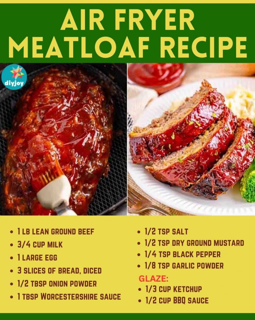 Air Fryer Meatloaf Recipe