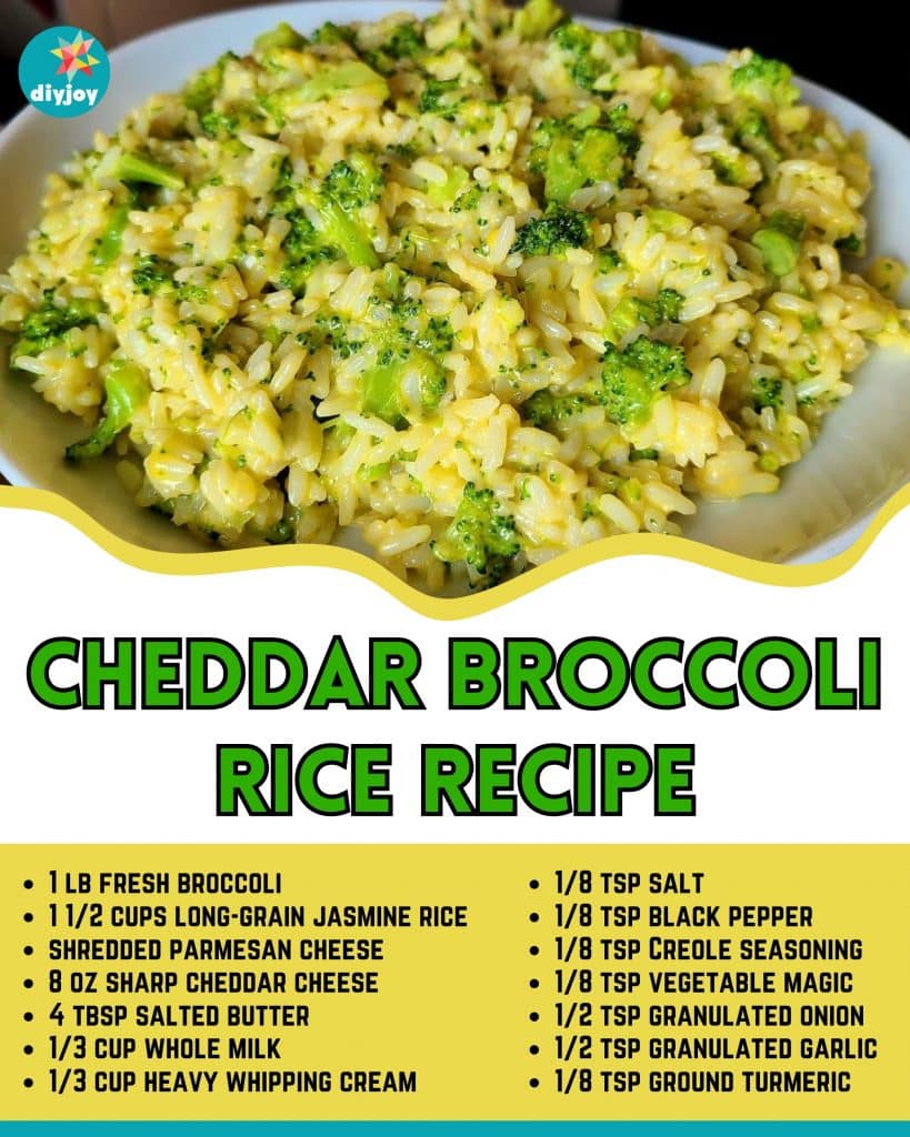 Cheddar Broccoli Rice Recipe