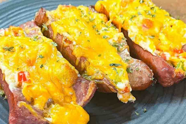 Cheesy Stuffed Sausage Recipe