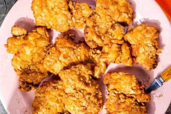 Crispy Mimosa Fried Chicken Recipe